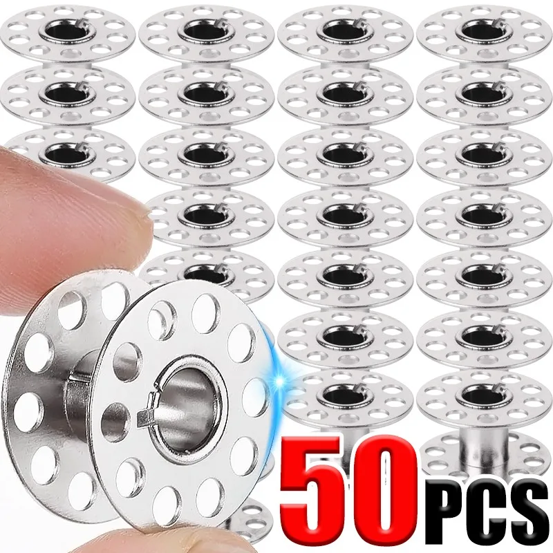 Thread Bobbins Empty - Leere Spulen aus Edelstahl für Seiden-