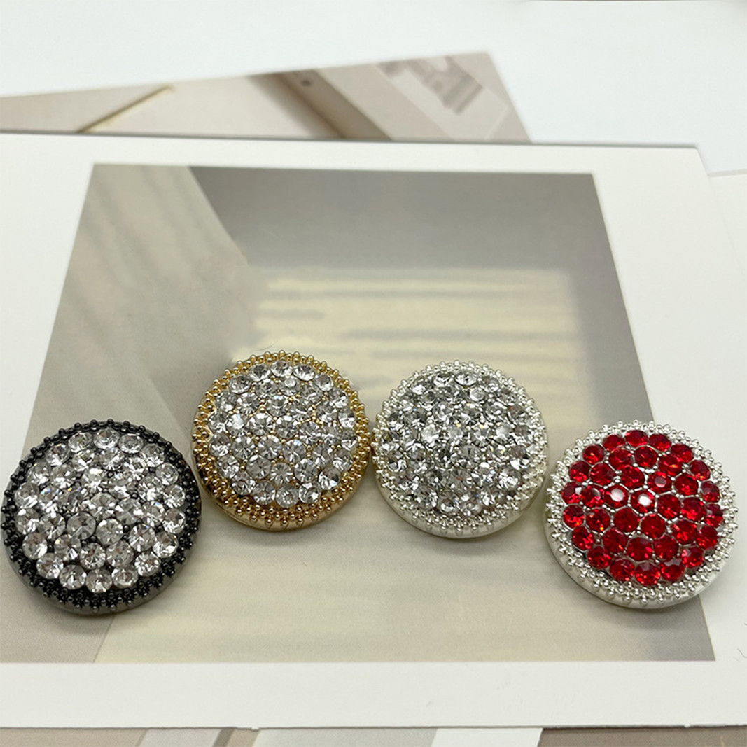Button Hole Cutter - Luxcy Metall Strass Taste 10 Teile/los