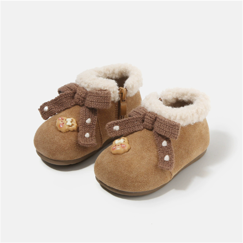 Sewing Gt - Winter Neue Baby Schuhe Leder Warme