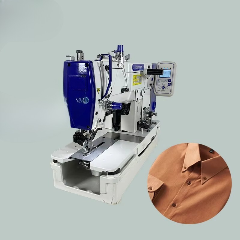 Sewing In Textile Industry - Kleine Augennähmaschine für industrielle Näharbeiten von