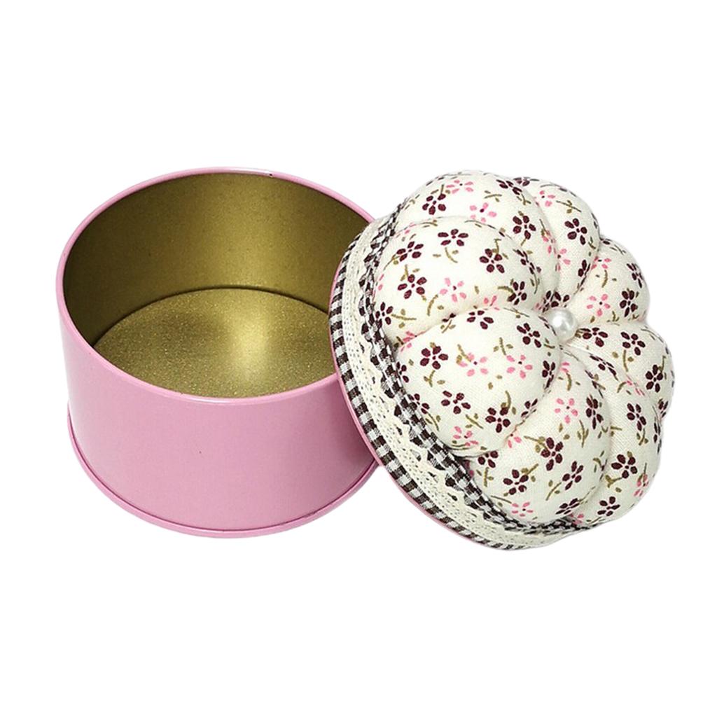 Sewing Pin Cushion - Stoff-Nadel kissen mit Aufbewahrung sbox zum