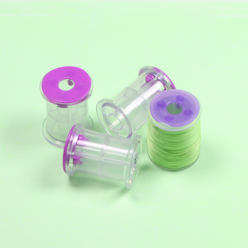 Thread Bobbins Empty - 4er-/9er-Set leere Standard-Spulen mit Schnallenverschluss aus