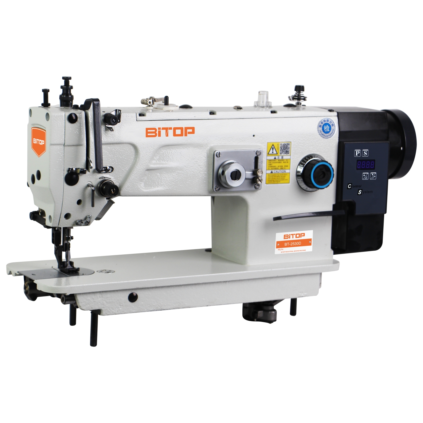 Leather Needle Heavy - BT-2530D Einnadel-Industrie-Zickzack-Nähmaschine mit Transportfuß für Schuhe