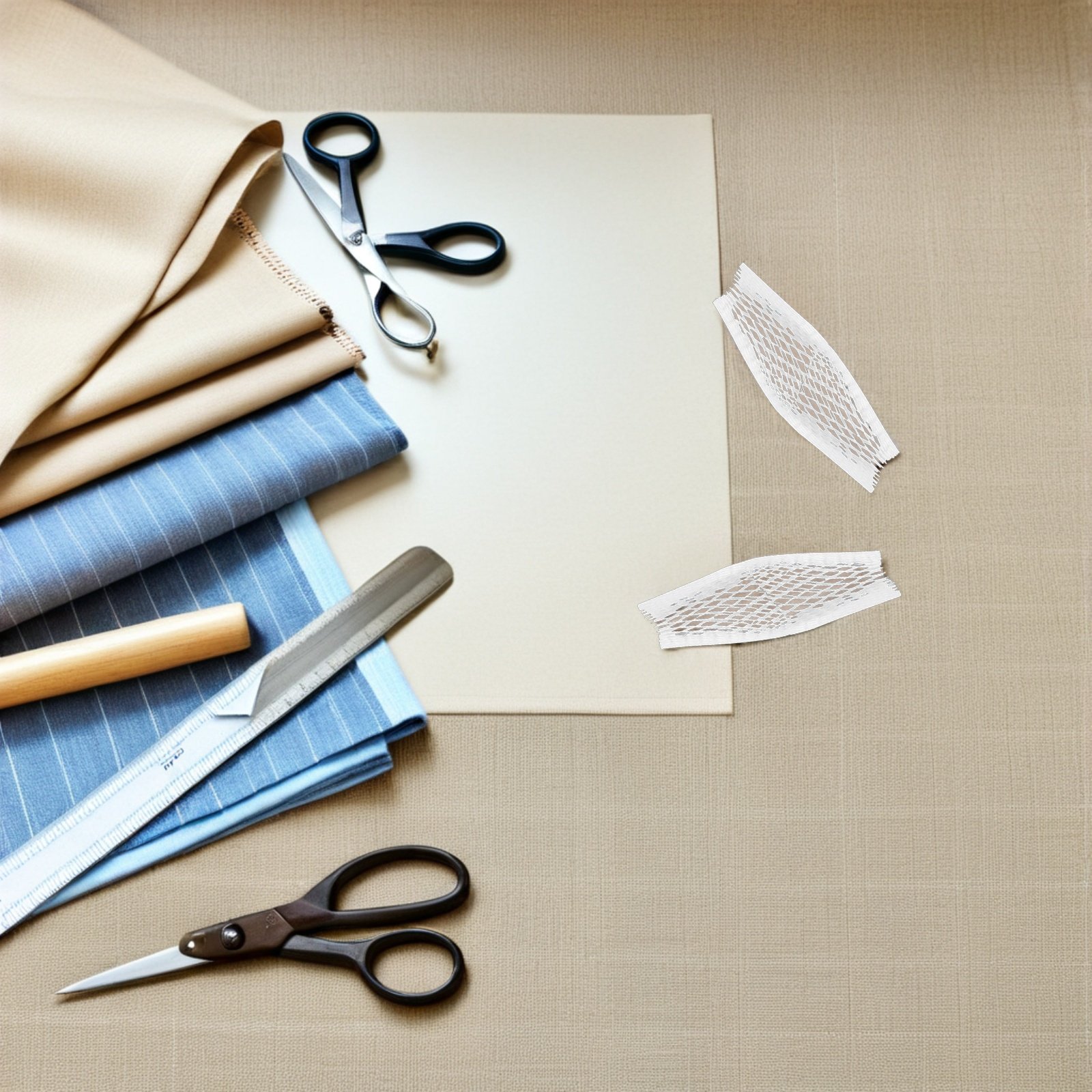 Sewing Net - 200 Stück Fadenspulen-Schutzhüllen, erweiterbare Netz-Überzüge, atmungsaktives,