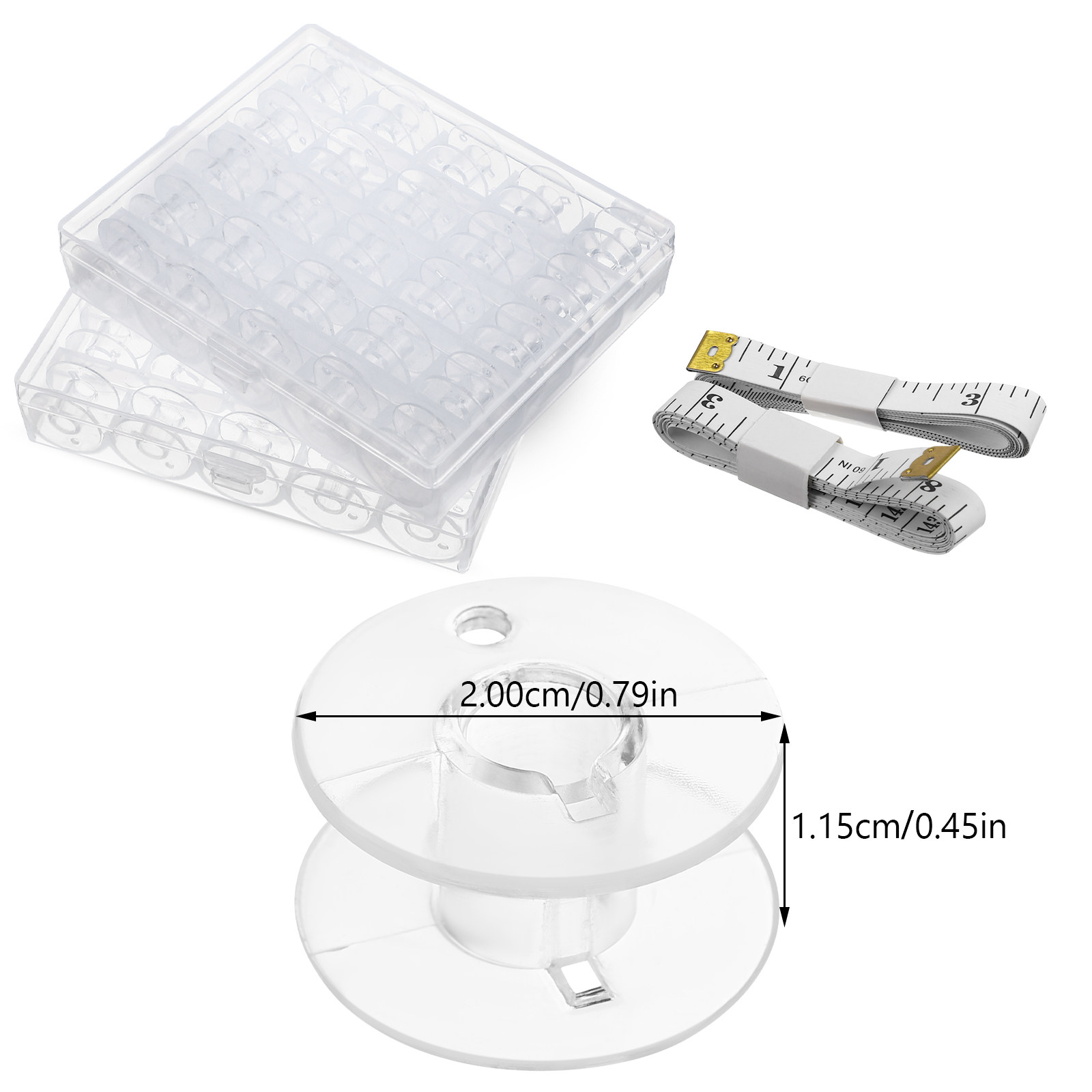 1 Set Aufbewahrungsbox für Näh – Thread Bobbins Empty Bewertung und Preis