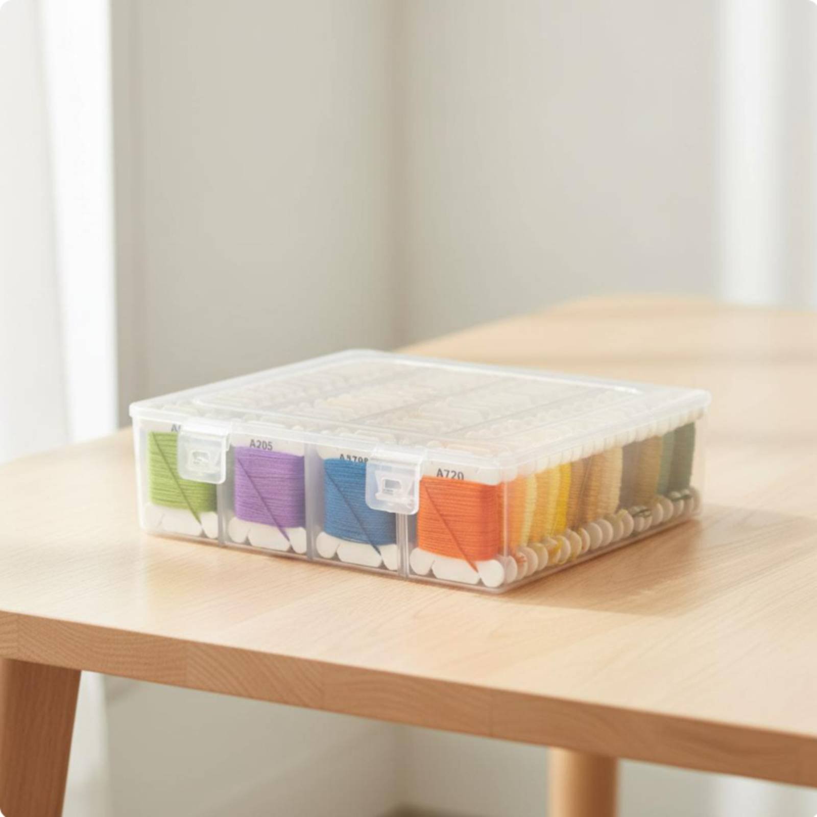 Stickgarn-Set Mehrfarbiges Sti – Embroidery Floss Thread Bewertung und Preis