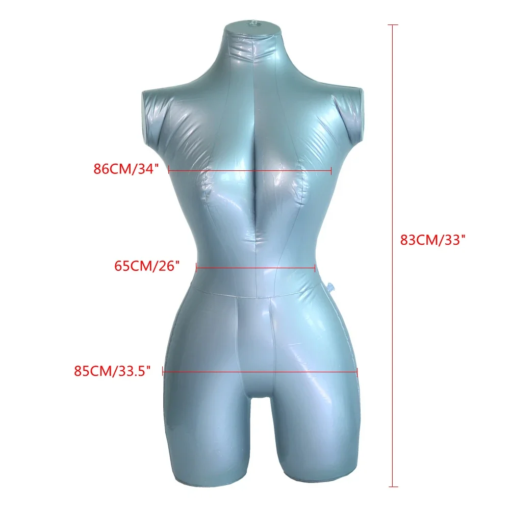 1 Stück aufblasbarer weibliche – Dress Form Mannequin Bewertung und Preis