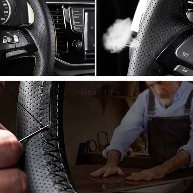 Handgenähter Auto-Lenkradbezug – Sewing Gt Bewertung und Preis