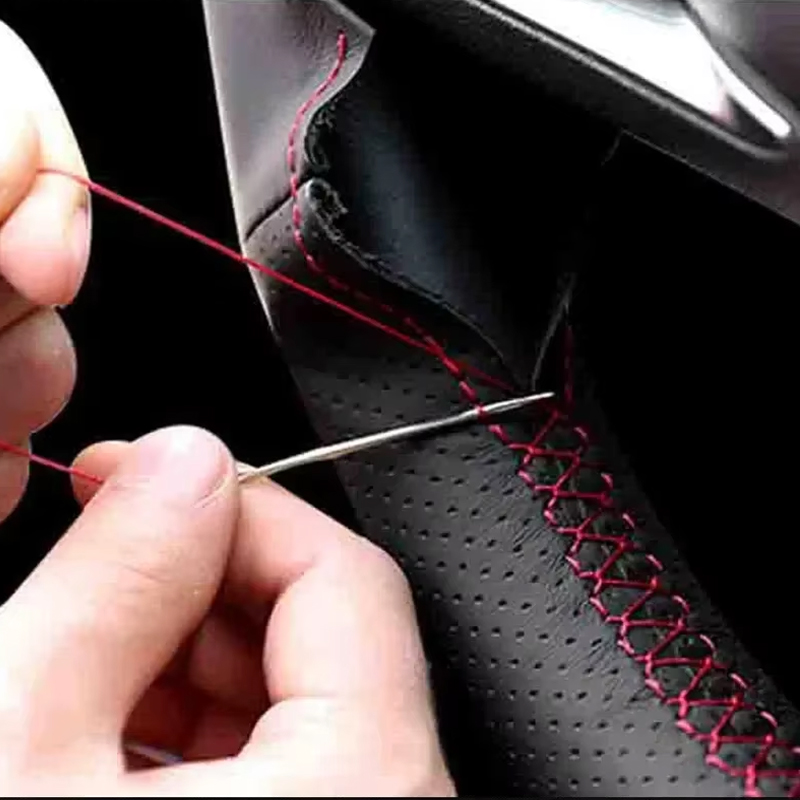 Handgenähter Auto-Lenkradbezug – Sewing Gt Bewertung und Preis