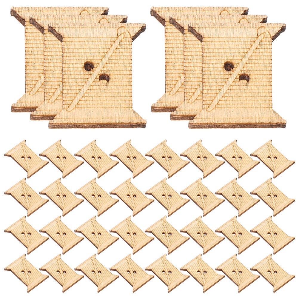 100 Stück Holz-Garnwickelkarte – Embroidery Floss Thread Bewertung und Preis