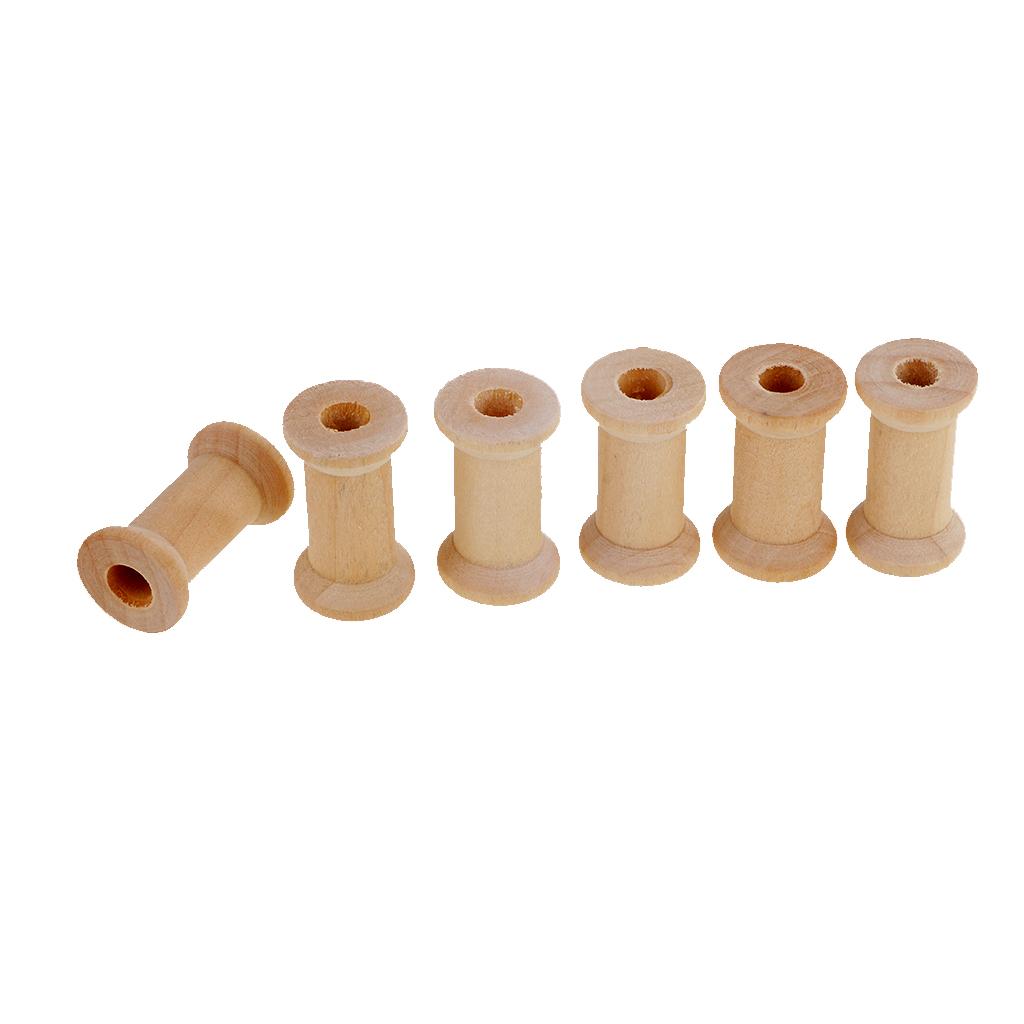 Holzspulen-Set, 20 Stück, für  – Thread Bobbins Empty Bewertung und Preis