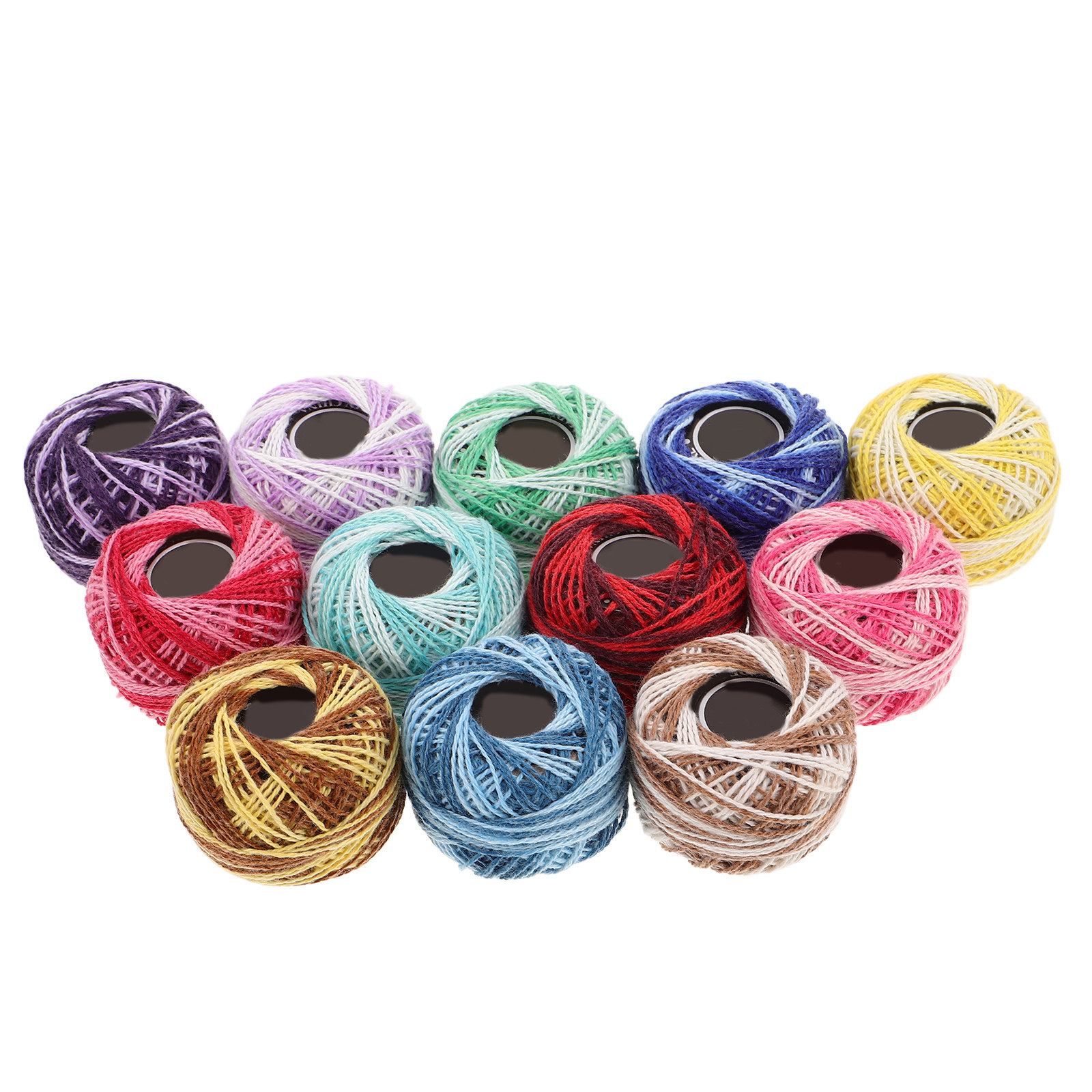 12-teiliges Set bunter Baumwol – Embroidery Floss Thread Bewertung und Preis