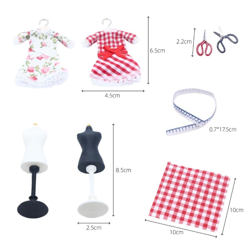 Heißer Verkauf – 1 Set 1:12 Ma – Dress Form Mannequin Bewertung und Preis