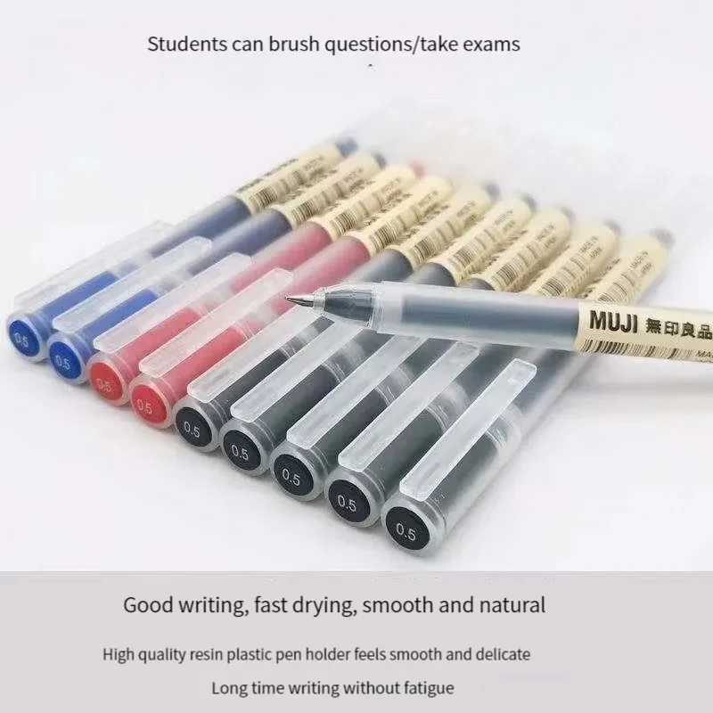 6/8 Teile/satz MUJIs Gel Stift – Muji Stationery Gel Pen Bewertung und Preis