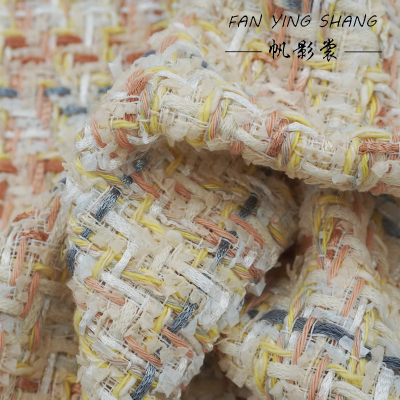 2026 Neue Mode Weiß-Grau-Orang – Sewing Tweed Bewertung und Preis