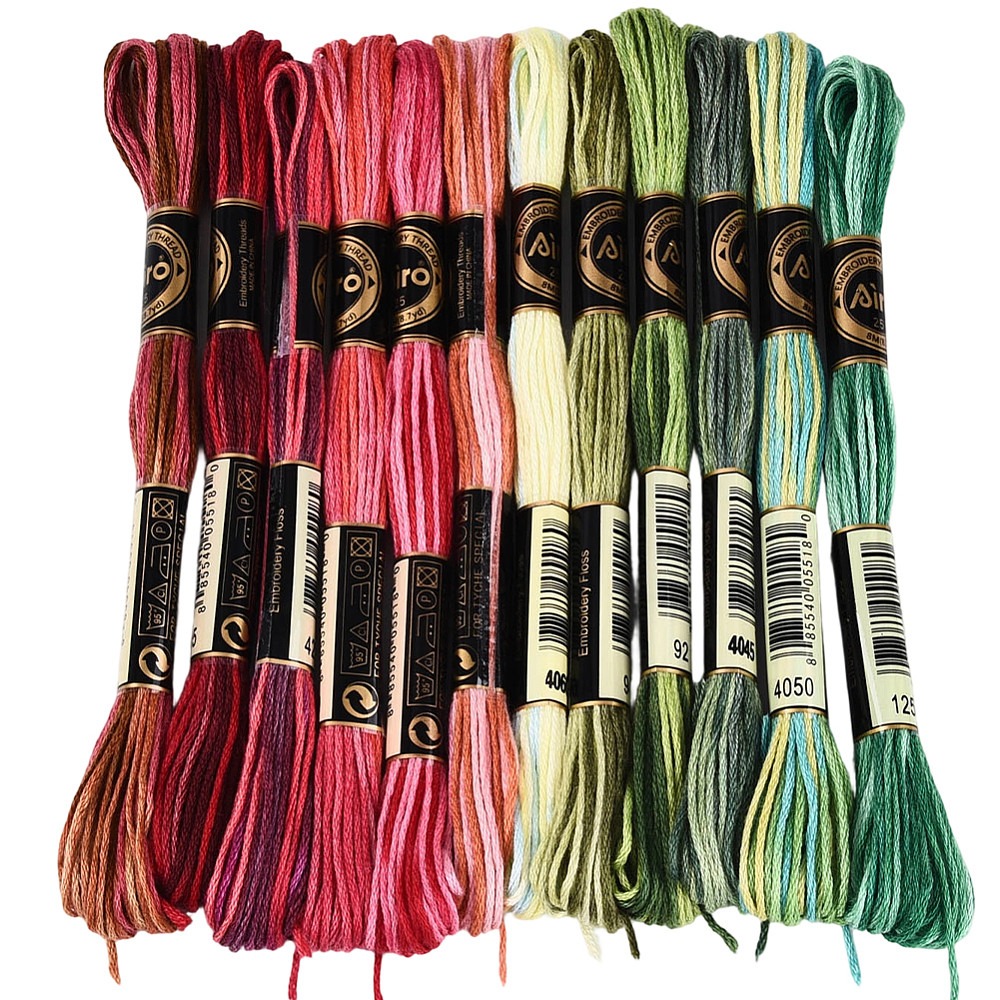 105 Yards Stickgarn 6-fädig Me – Embroidery Floss Thread Bewertung und Preis