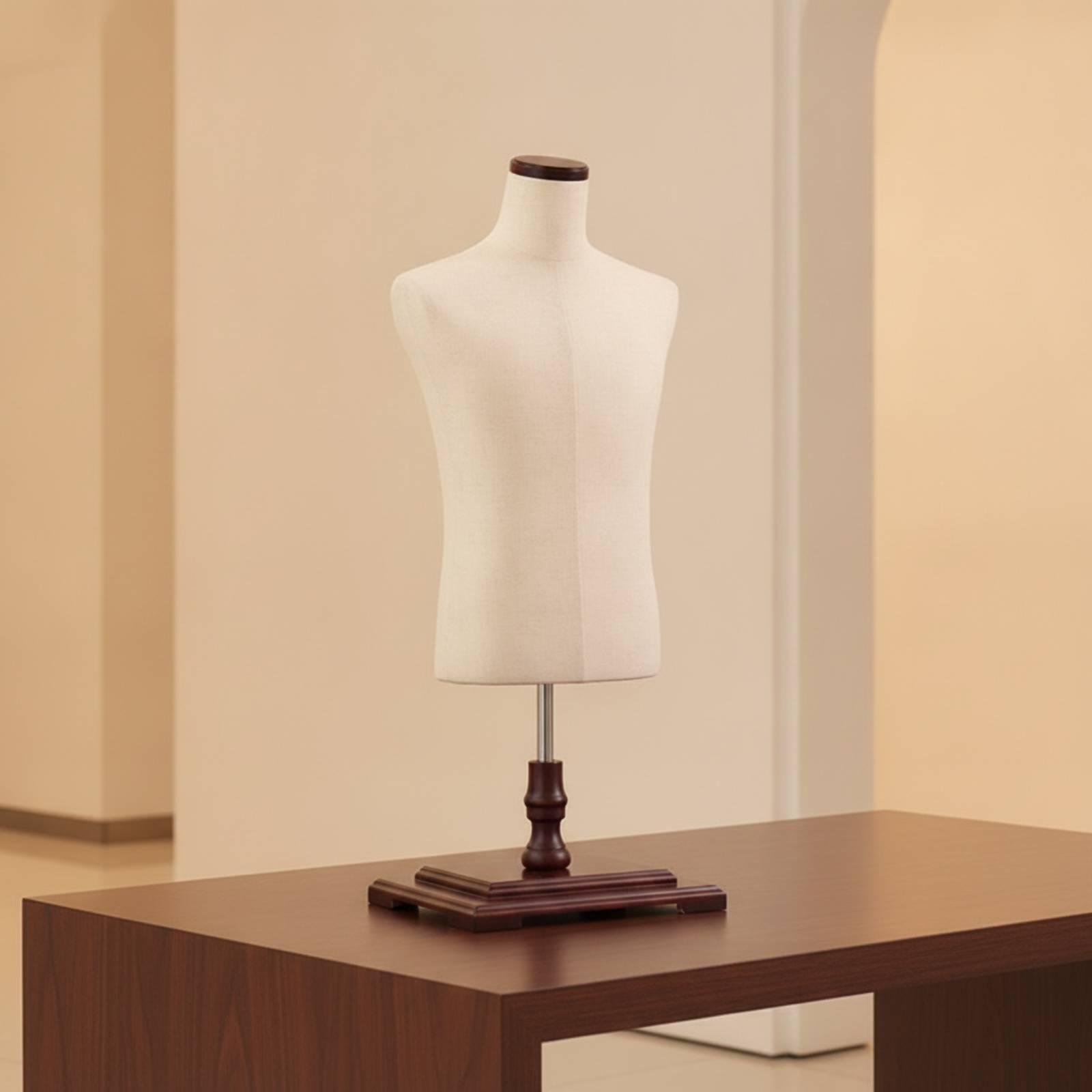 Männlicher Halbkörper-Schaufen – Dress Form Mannequin Bewertung und Preis